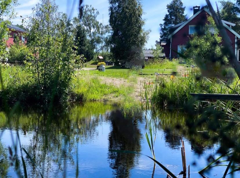 Koselig Hytte Langs Elven Skien Buitenkant foto