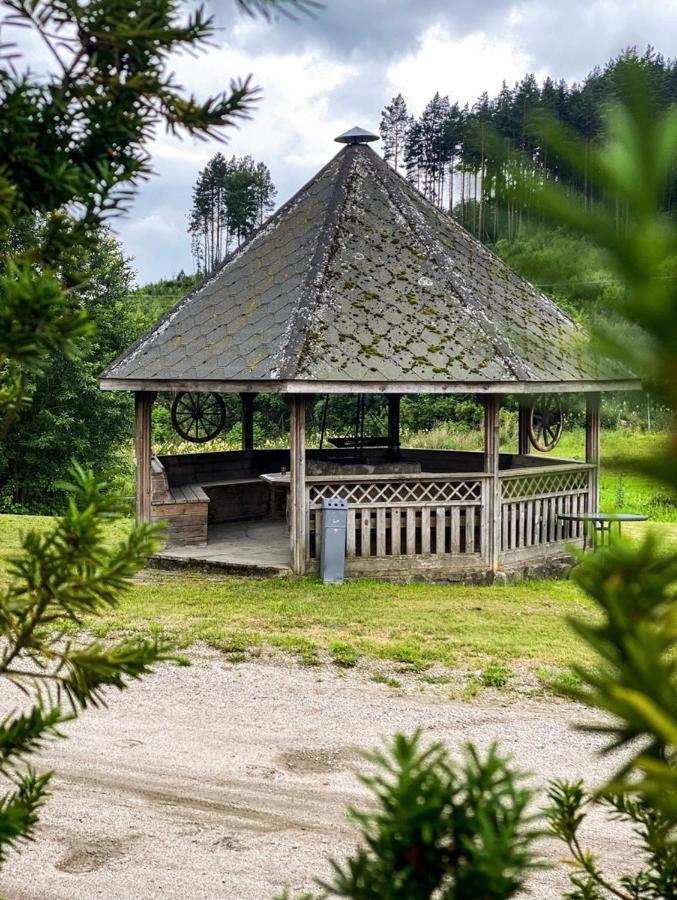 Koselig Hytte Langs Elven Skien Buitenkant foto
